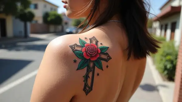 Christian Symbols Tattoo