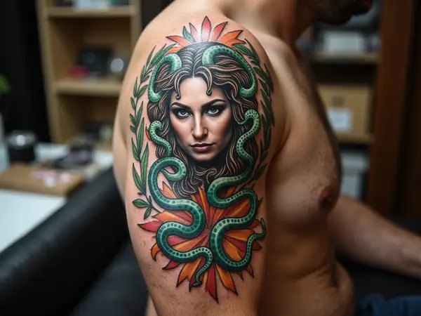 Classic Greek Symbol Tattoo